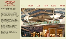 Website Designer of  www.CraftsmanHouseGallery.com