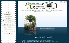 Website Designer of www.GreenHouseNurseries.com