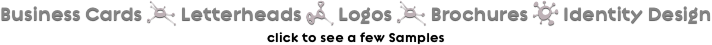 Audio-Video Editing • Logos • Business Cards • Letterheads
