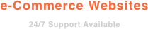 Custom Designed e-Commerce Websites
